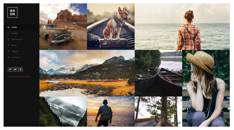 Borderland WP Theme