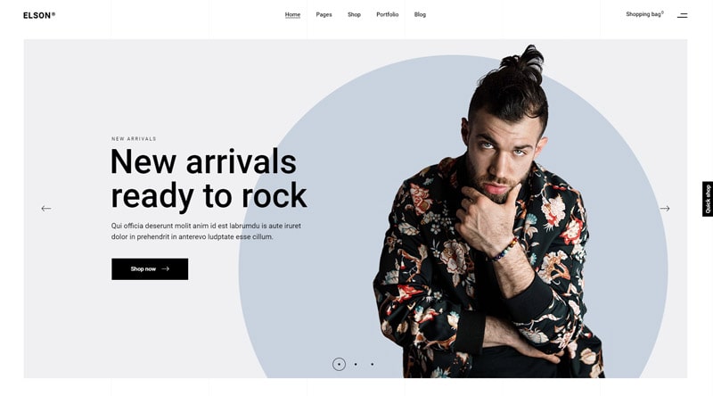 Elson Modern WordPress Theme