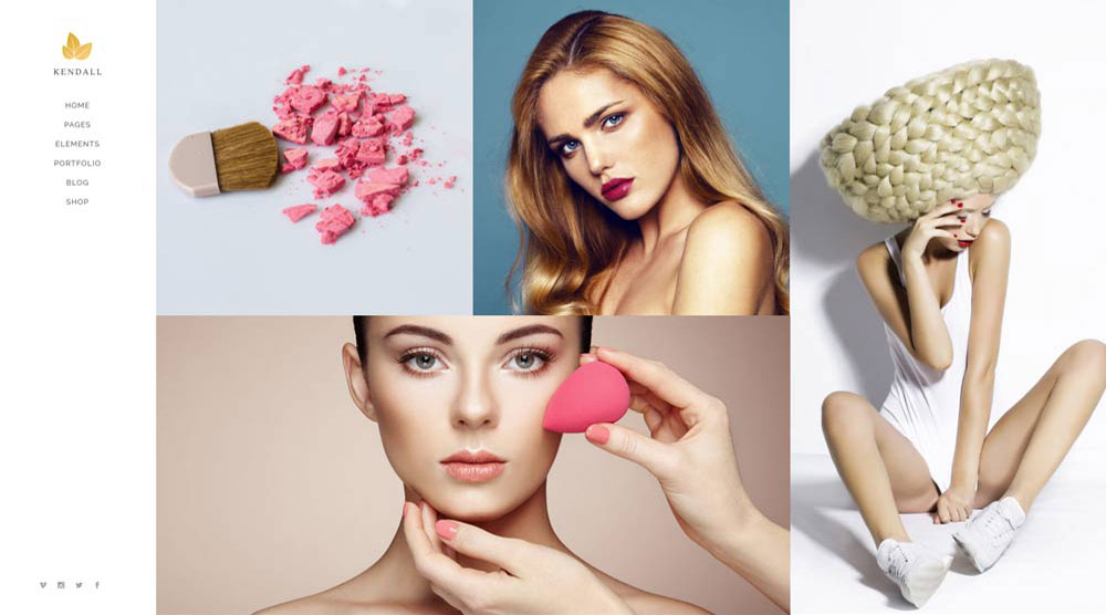 Kendall Girly WordPress Theme