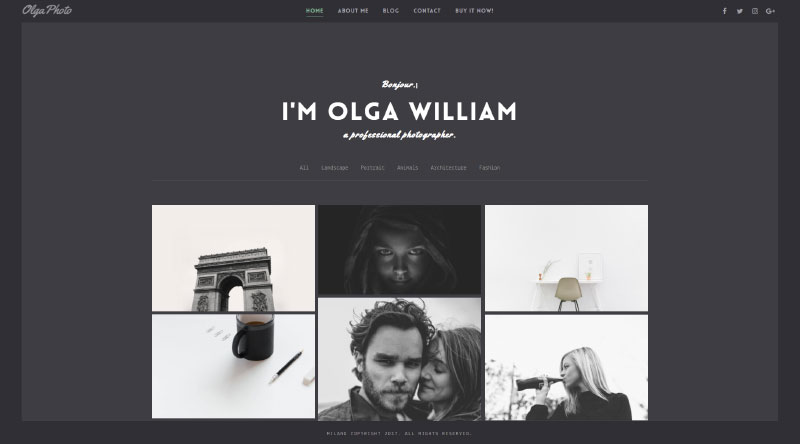 Milano WordPress Theme