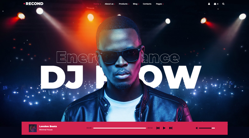 Recond WordPress Theme
