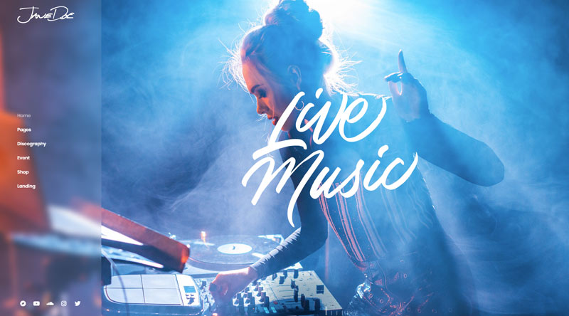 NeoBeat Festival WordPress Theme