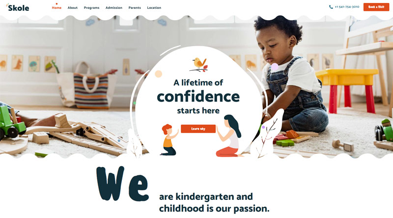 Skole WordPress Theme