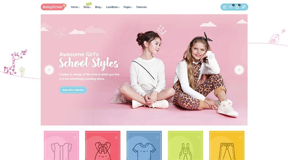 BabyStreet WordPress Theme