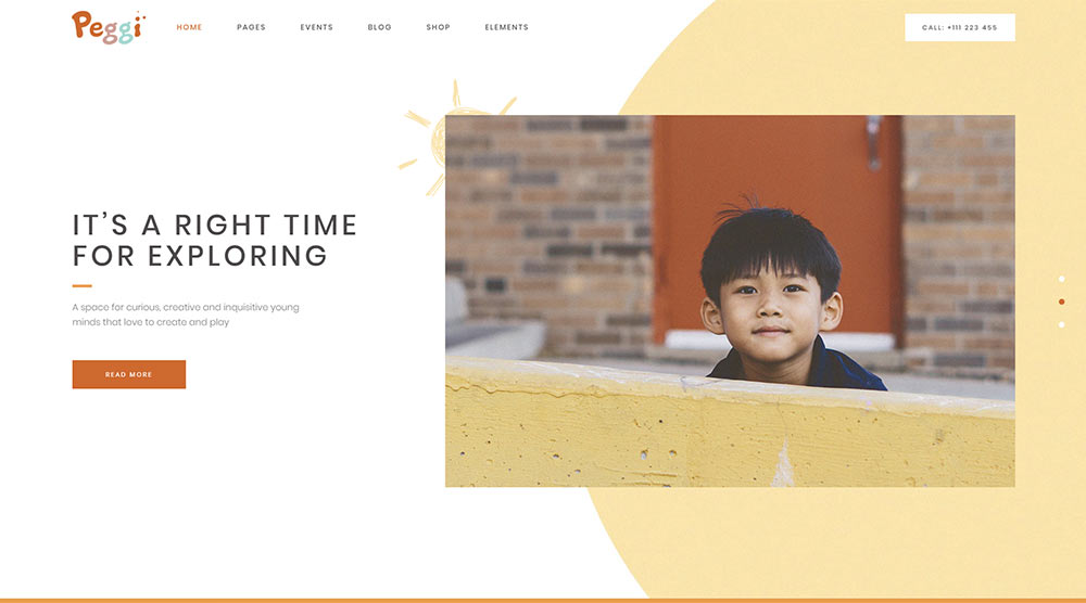 Peggi WordPress Theme