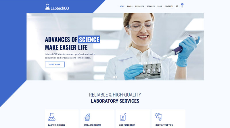 LabtechCO WordPress Theme