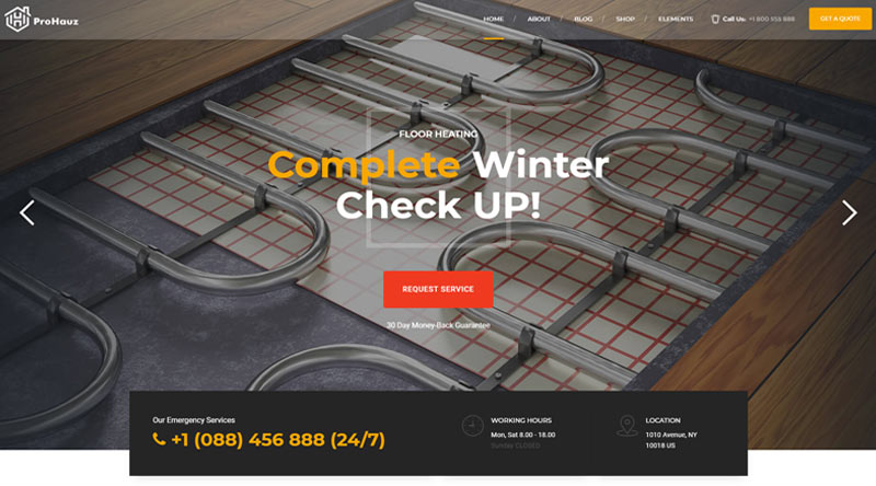 ProHauz WordPress Theme