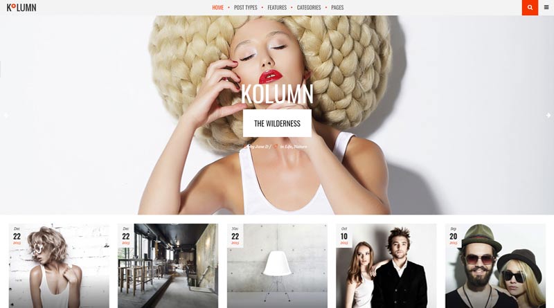 Kolumn WordPress Theme