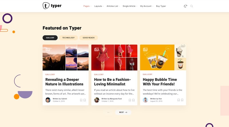 5+ WordPress Themes for Authors & Writers 1