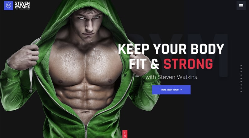 Steven Watkins personal trainer websites