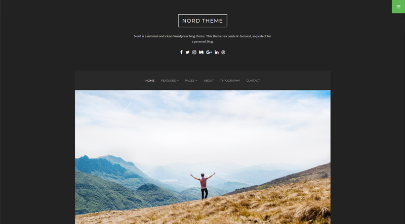 Nord WordPress Theme