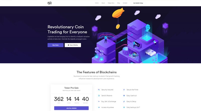 Webify Coming Soon WordPress Themes
