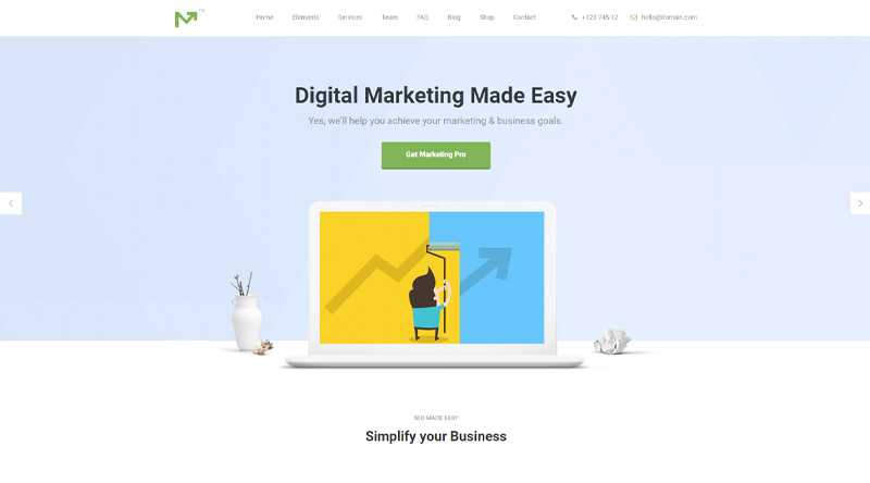 Marketing Pro WordPress Theme