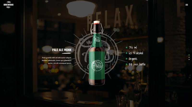 Brewski WordPress Theme