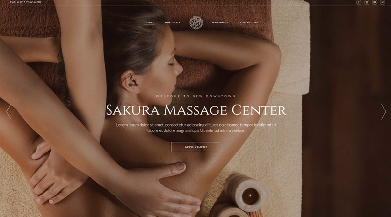 Bridge Massage theme