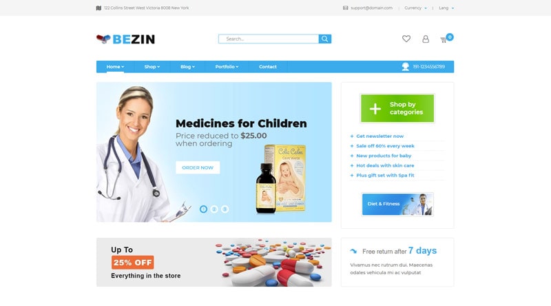 Bezin WordPress Themes