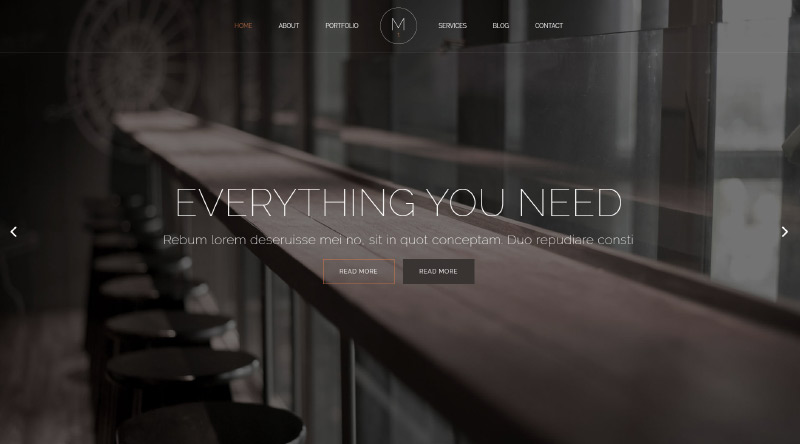 Mikado WordPress Theme