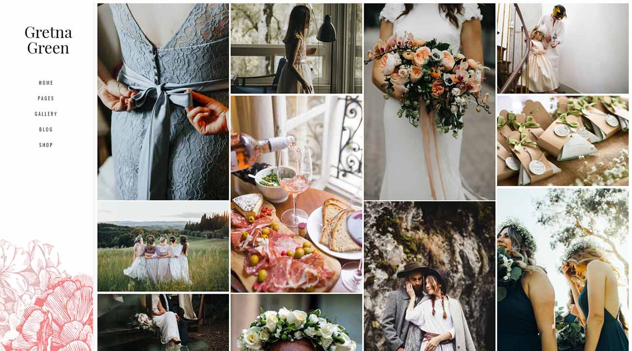 Gretna Green wedding planners theme