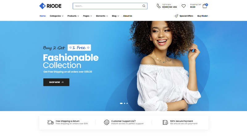 Riode WordPress Theme