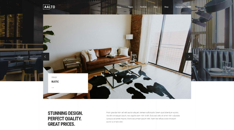 Aalto WP Theme