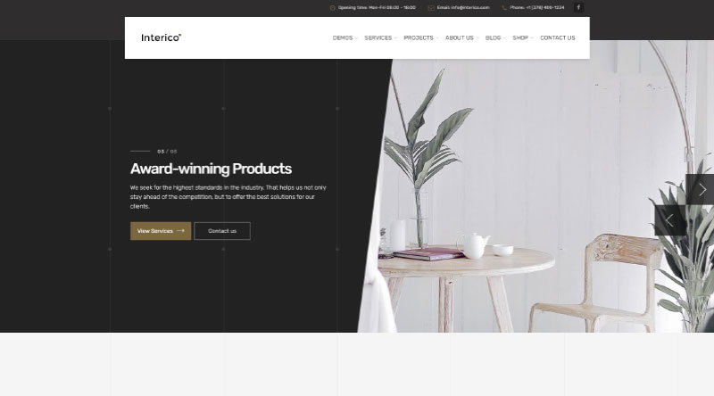 Interico WordPress Theme