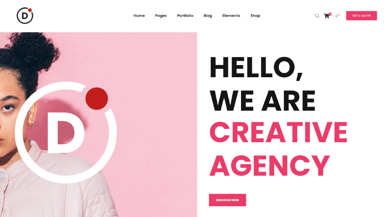 オリジナルのウェブサイトのための5つ以上のユニークなWordPressテーマ7 Draven WordPress Theme