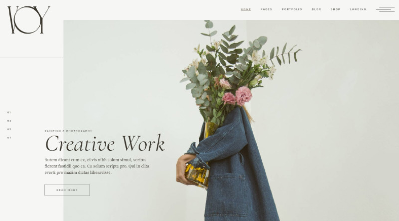 Me Voy WordPress Theme