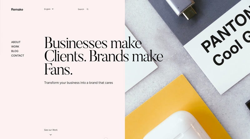 Remakel WordPress Theme