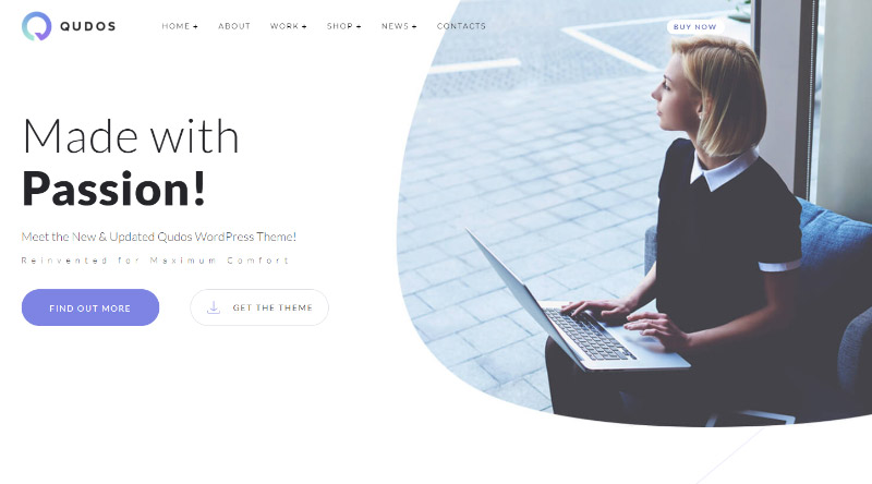 Qudos WordPress Theme