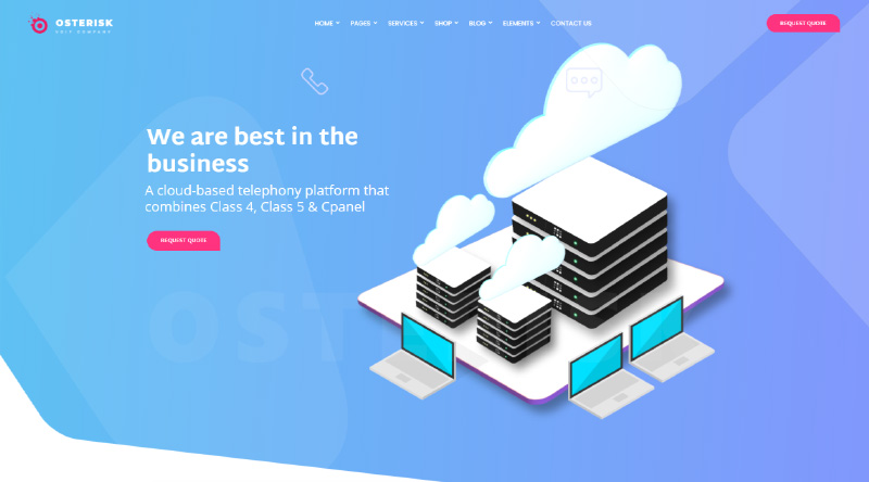 Osterisk WordPress Theme