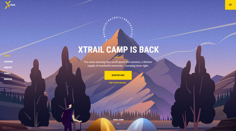 5+ melhores temas WordPress de acampamento para New Adventure 3 Xtrail WP Theme