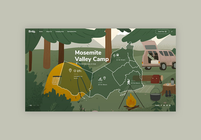 5+ Temas WordPress de Acampamento para Nova Aventura 4 Best Camping WordPress Themes for New Adventure