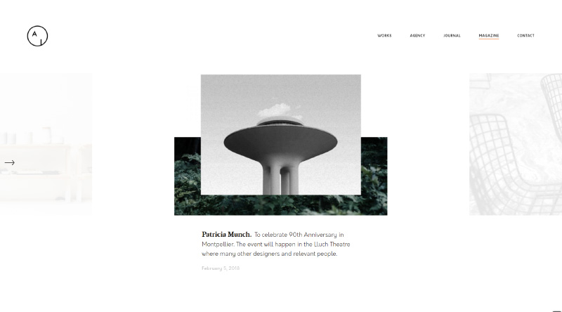 10 个必备的 WordPress 照片博客主题 11 Airtifact WordPress Theme