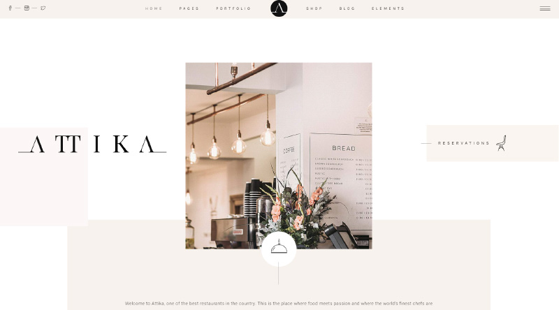 Attika WordPress Theme