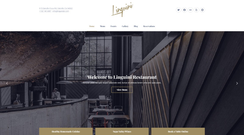 Linguini WordPress Theme