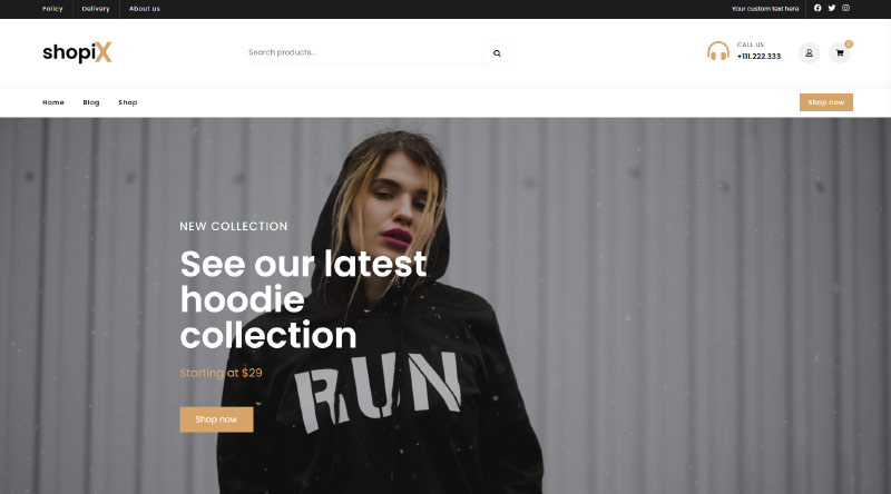 Shopix WordPress Theme