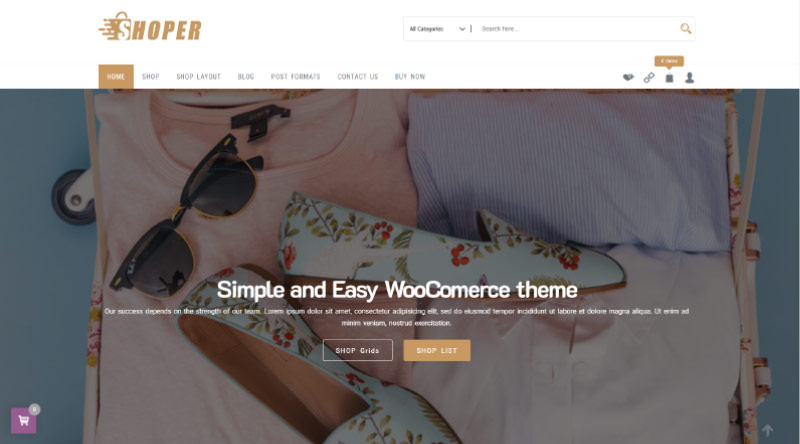 Shoper WordPress Theme
