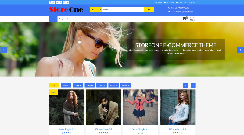 StoreOne WordPress Theme