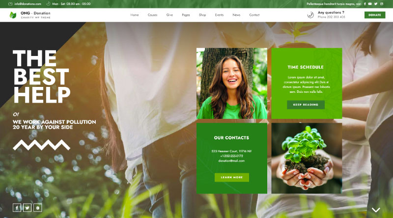 Die 5 besten NGO-WordPress-Themes für Ihre Organisation 6 Ngo WordPress Theme