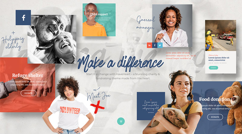 Die 5 besten NGO-WordPress-Themes für Ihre Organisation 5 HaveHeart WordPress Theme