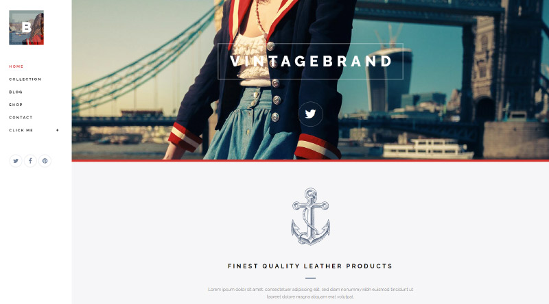 ธีม WordPress ทางทะเลที่สร้างแรงบันดาลใจมากที่สุด 5 อันดับแรก 2 Marine Demo for Bridge Theme