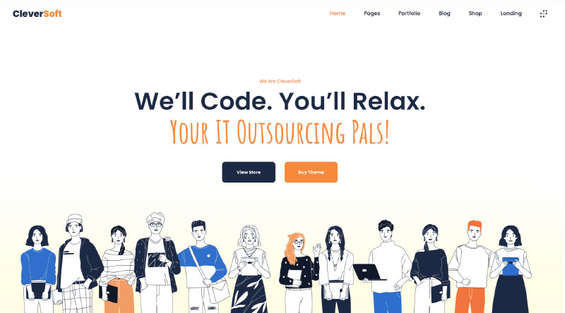 CleverSoft WordPress Theme