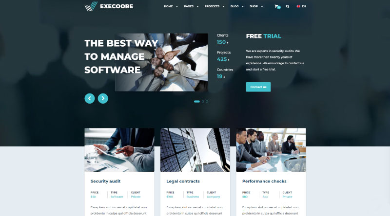 15 Profesyonel Teknoloji WordPress Teması 10 15 Professional Technology WordPress Themes 1