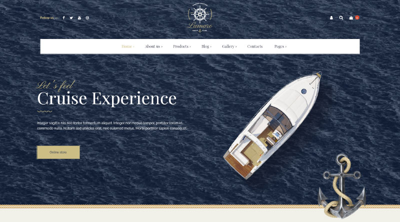 Lamaro WordPress Theme