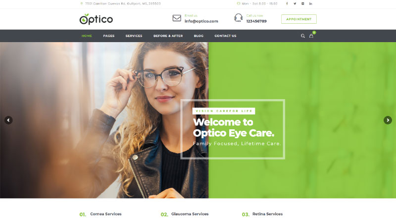 Optico WordPress Themes
