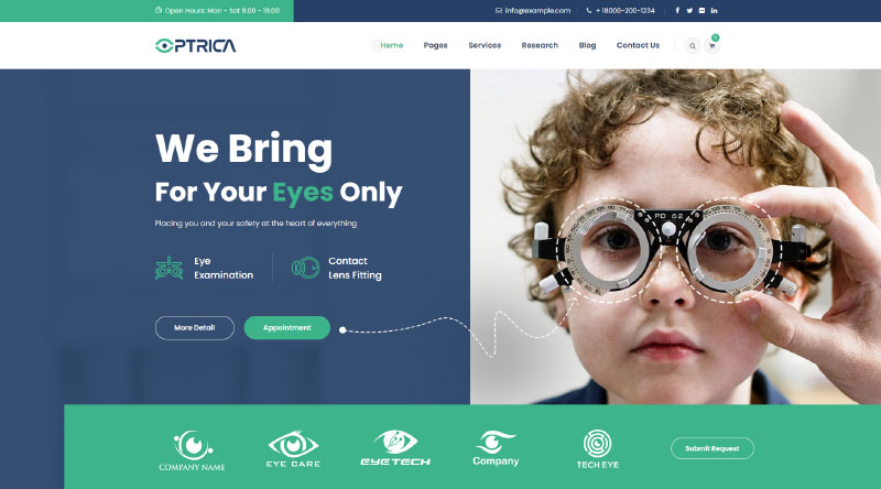 Optrica WordPress Themes