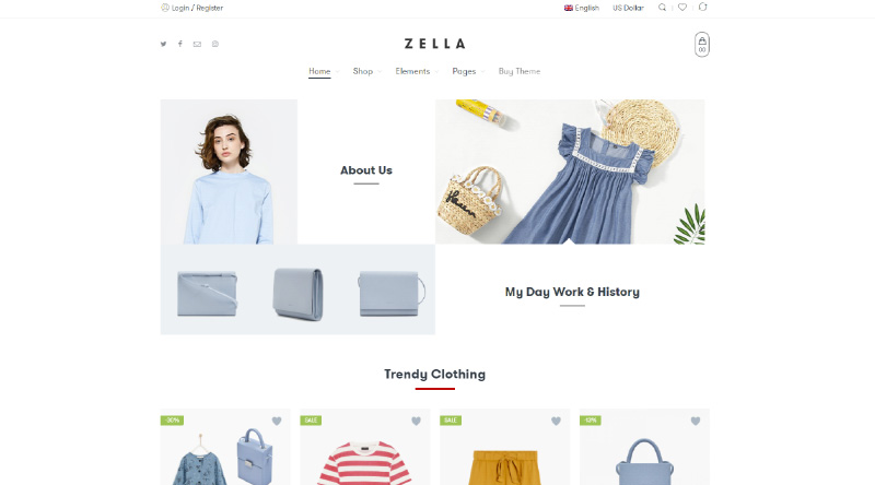 10 Best Shop Templates with Wishlist WordPress Functionality 1