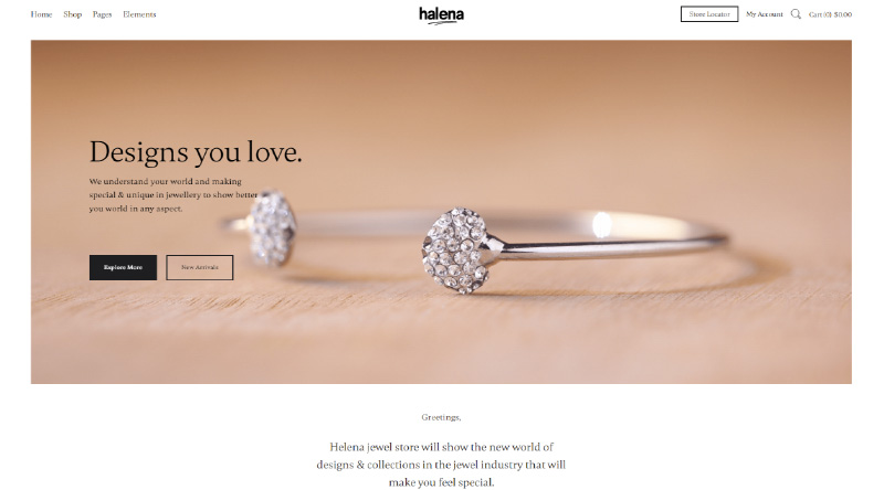 Halena WordPress Themes