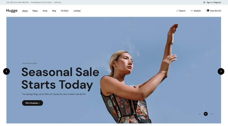 Hugge WordPress Themes