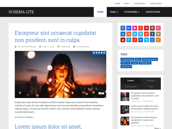 Schema Lite-Theme